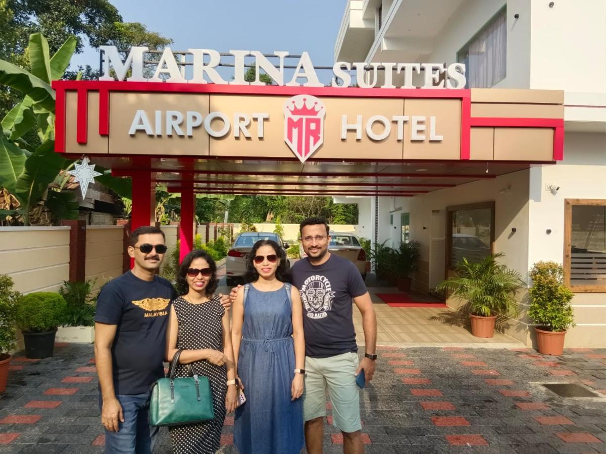 Marina Suites Airport Hotel Kochi Exterior foto